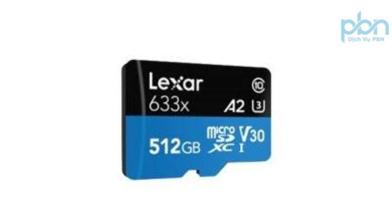 Bảo quản và bảo vệ thẻ micro SD 512GB
